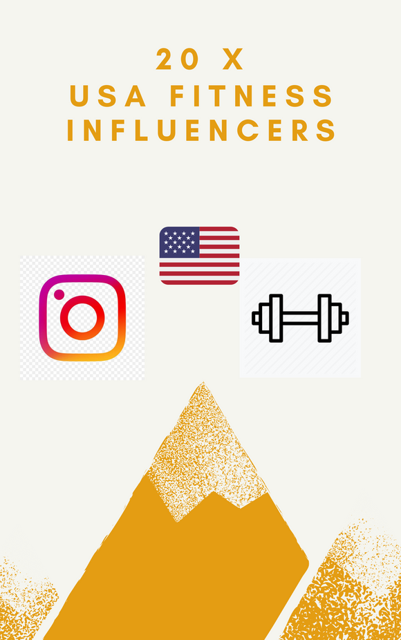 Get a list of high yield engagement fitness influencers on Instagram. Get your products to the right people! 